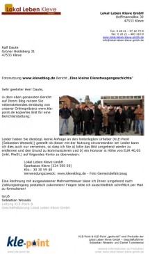 briefklepoint Leider diesbzgl. keine Anfrage…