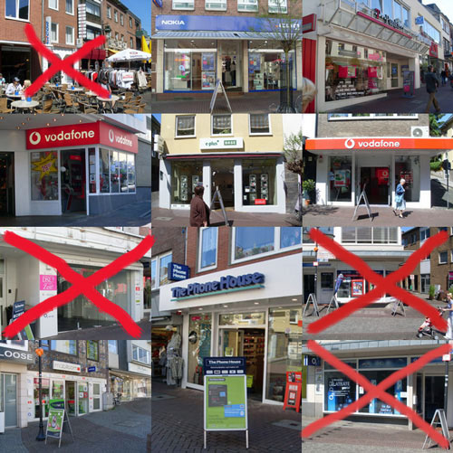 Der Nächste, bitte! Spielkarte