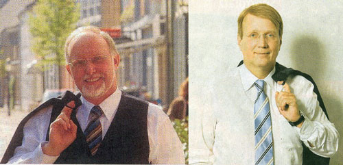 Unheimliche Ähnlichkeit des Auftritts Bürgermeister