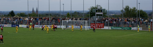 3:3, 75. Spielminute Spielszene