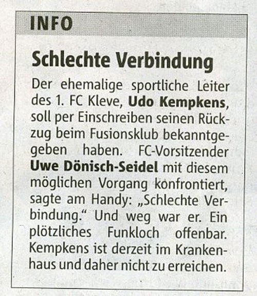 Ein Freund, ein guter Freund... Ausriss