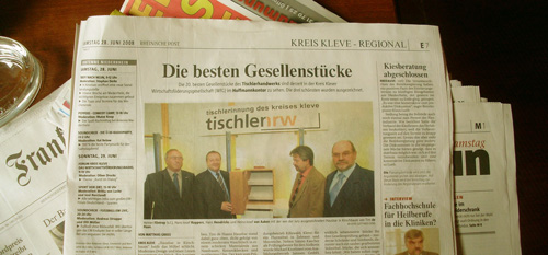 Gesellenlose Vaterländer Zeitung