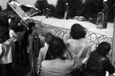 Samstagsdemo (Hubschrauber nicht im Bild) Demo