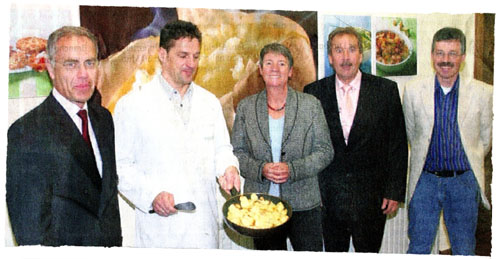 Hendricks bei Nähr-Engel: Wissenswertes über Kartoffeln erfahren Besuch