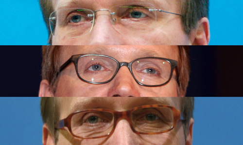 6 Augen schauen dich an Dreimal Pofalla