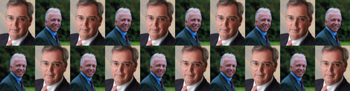 Das ganze Leben ist ein Quiz - und das sind nur die Kandidaten Theo Brauer und Josef Gietemann Kandidaten