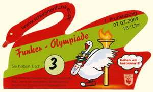 Gehen wir heute kostümiert? Ticket